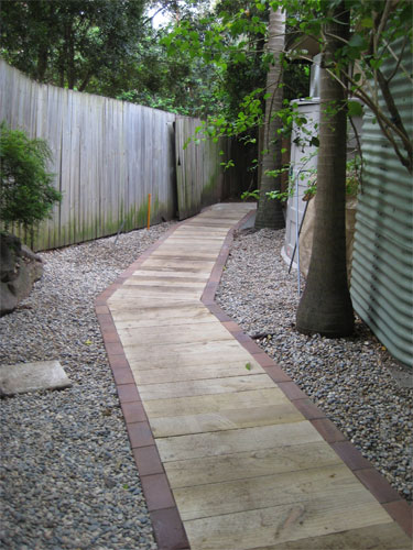 Inness Green Landscaping path paving