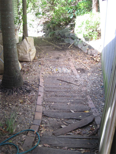 Inness Green Landscaping path paving