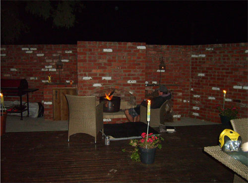 Inness Green Landscaping bricklaying fireplace