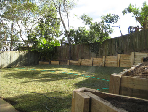 Inness Green Landscaping retaining walls